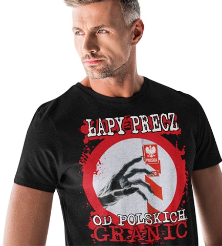 KOSZULKA PATRIOTYCZNI Łapy Precz